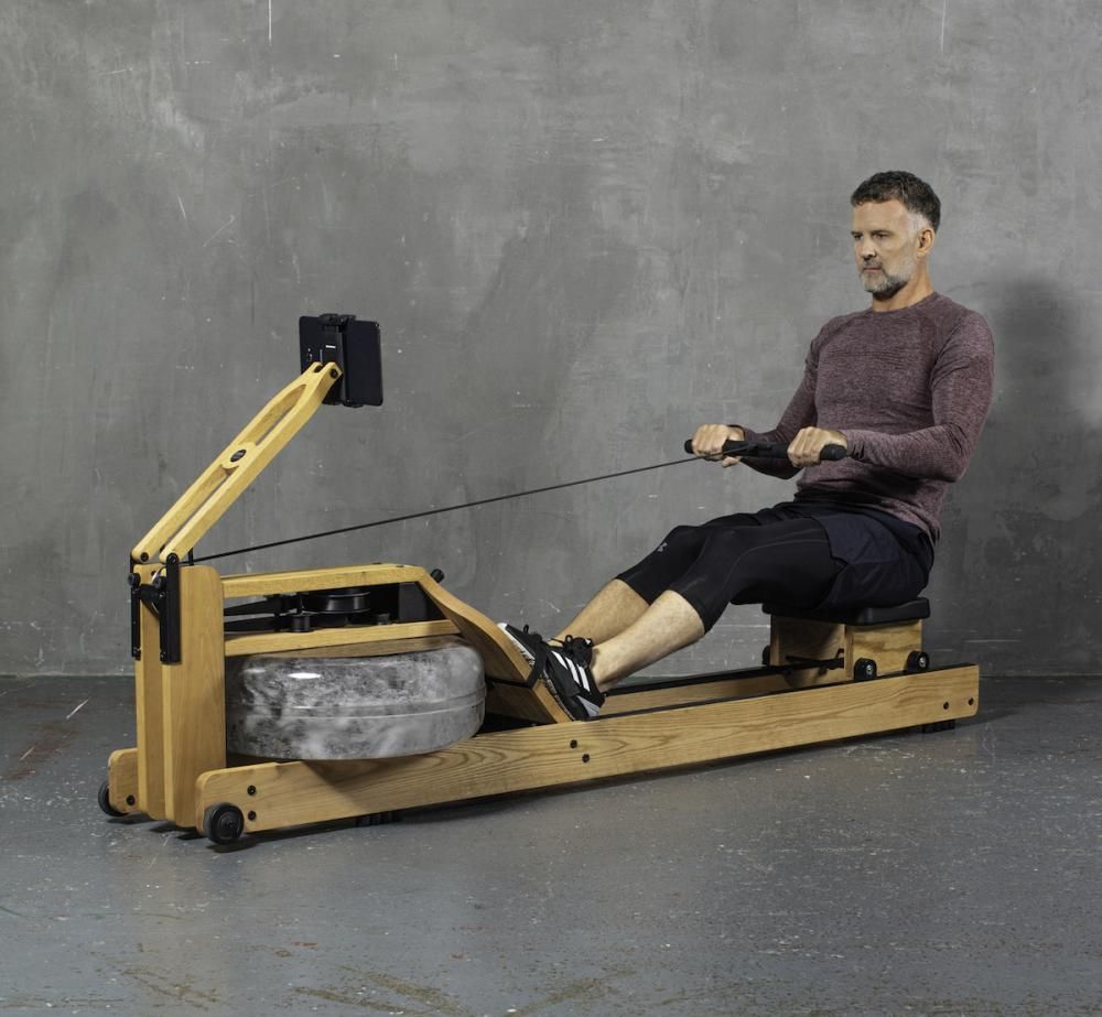 WaterRower Original upright storage