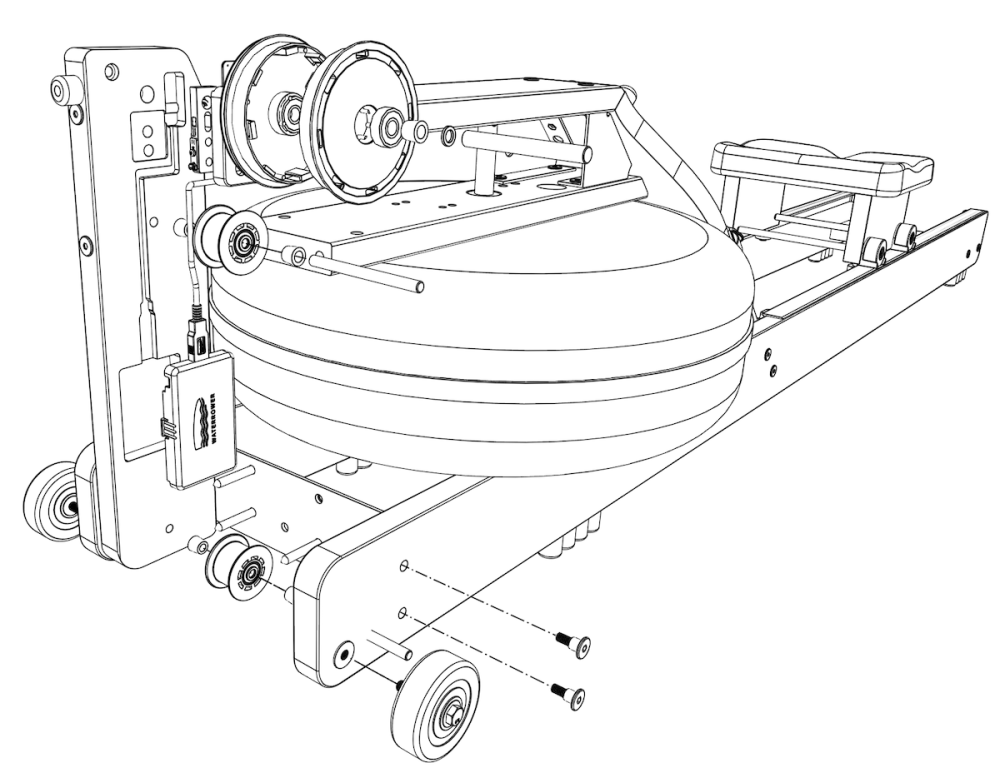 WaterRower Original design detail